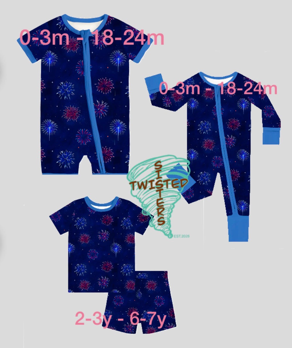 🇺🇸 PREORDER: 4th of July Collection 🇺🇸 Footies
